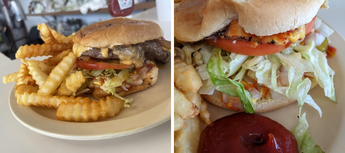 Heavenley Burgers Inc Menu