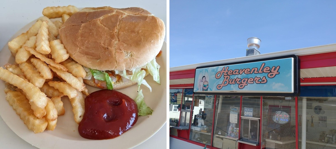 Heavenley Burgers Inc Menu