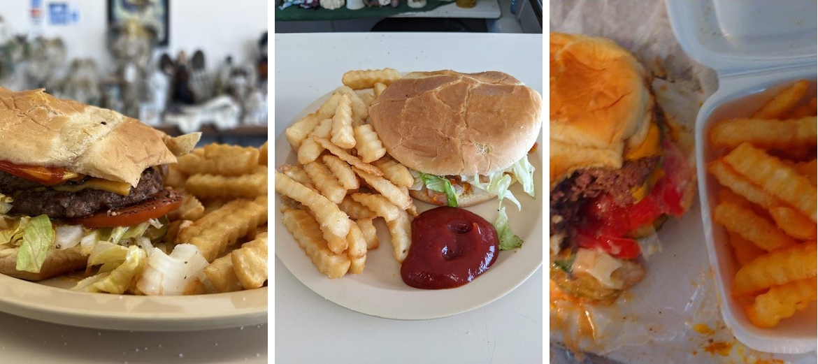 Heavenley Burgers Inc Menu